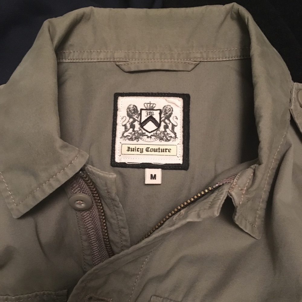 Men’s Juicy Couture Light Military-Style Jacket